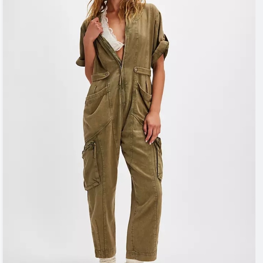 Free People Let’s Ride One-Piece Jumpsuit
